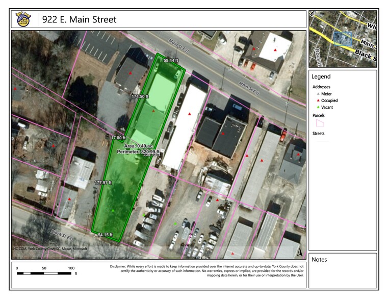 922 E Main St, Rock Hill, SC for rent - Site Plan - Image 1 of 18