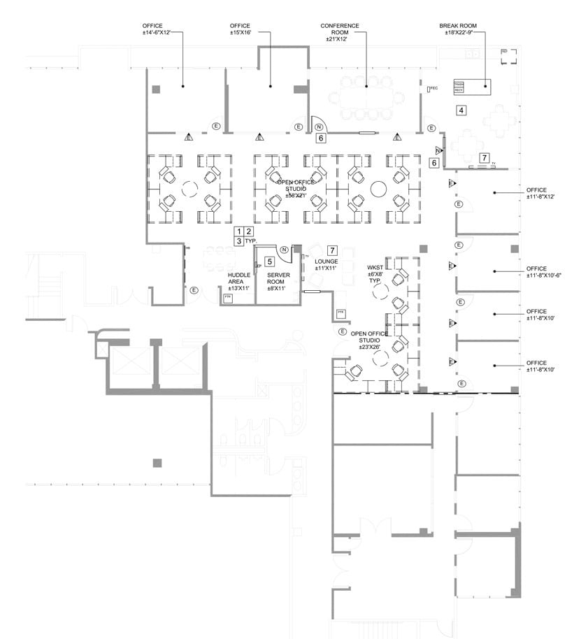 7855 Fay Ave, La Jolla, CA to rent Floor Plan- Image 1 of 1