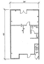 261-299 S Vasco Rd, Livermore, CA to rent Floor Plan- Image 1 of 2