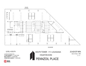 711 Louisiana St, Houston, TX for rent Floor Plan- Image 1 of 1