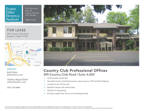 895 Country Club Rd, Eugene, OR for rent Building Photo- Image 2 of 4