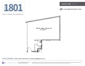 1801 SE 3rd Ave, Fort Lauderdale, FL for rent Floor Plan- Image 1 of 1