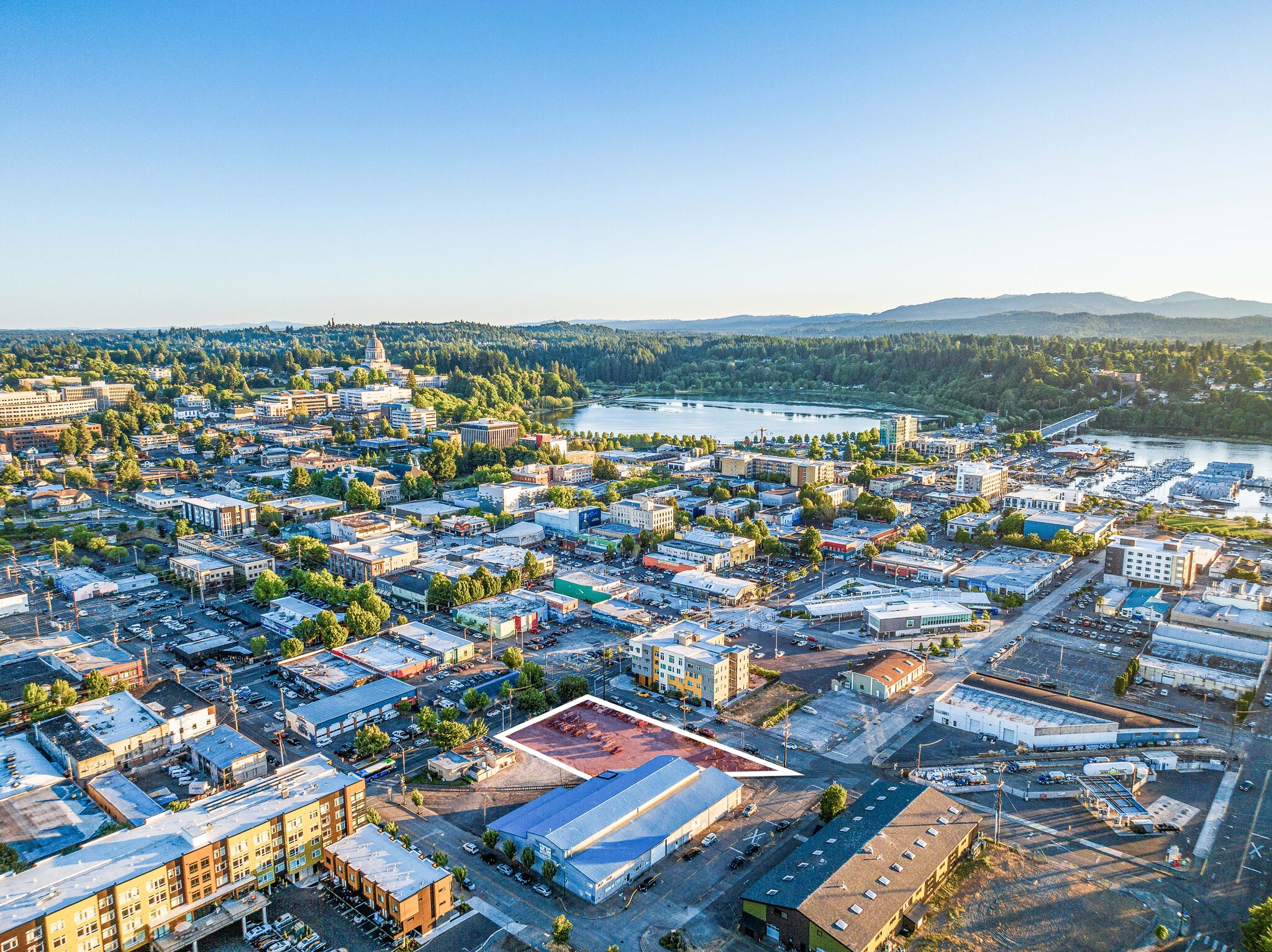 400 State, Olympia, WA for sale Aerial- Image 1 of 1