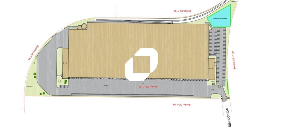 Industrial in Saint-Quentin-Fallavier to rent - Site Plan - Image 2 of 3
