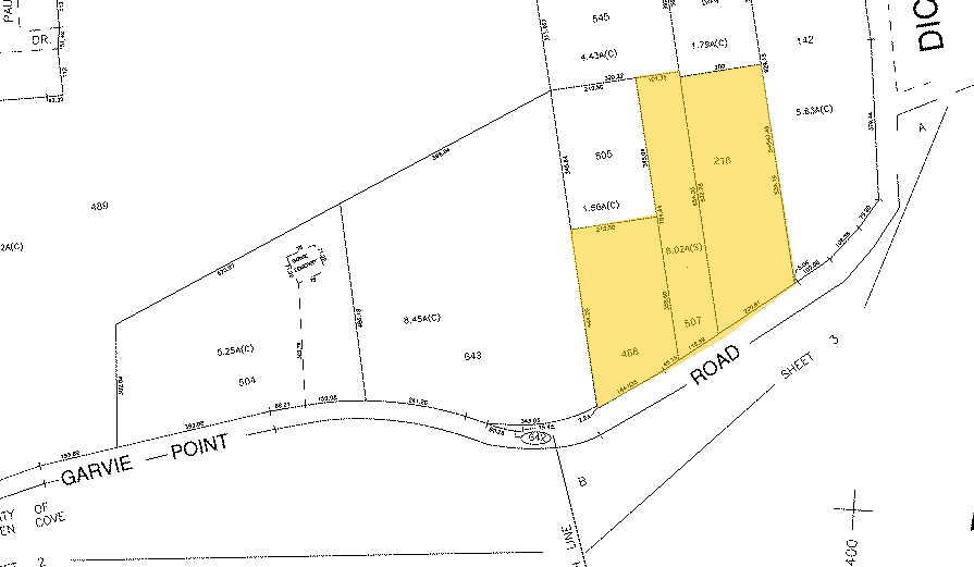 1 Garvies Point Rd, Glen Cove, NY for sale - Plat Map - Image 2 of 2