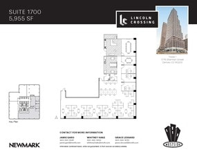 1775 Sherman St, Denver, CO to rent Floor Plan- Image 1 of 4
