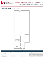 1210-1222 S Glendora Ave, West Covina, CA for rent Floor Plan- Image 1 of 1