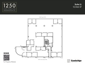 1250 23rd St NW, Washington, DC for rent Floor Plan- Image 1 of 1