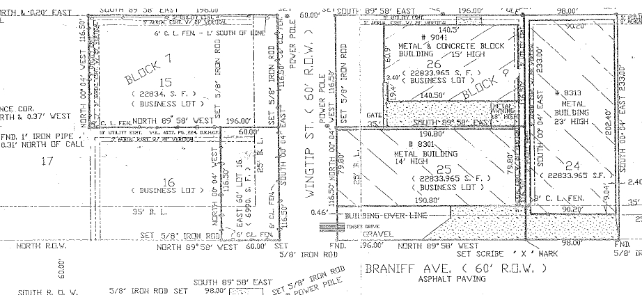 8301 Braniff St, Houston, TX for rent - Plat Map - Image 2 of 13