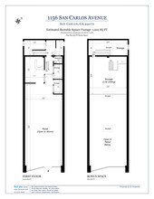 1156 San Carlos Ave, San Carlos, CA for rent Site Plan- Image 1 of 1