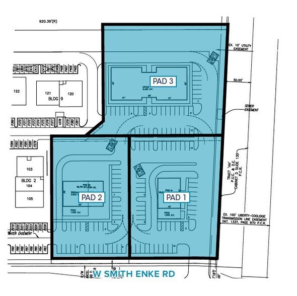 41600 W Smith Enke Rd, Maricopa, AZ for rent - Site Plan - Image 2 of 17