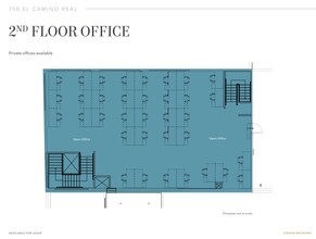 750 El Camino Real, San Bruno, CA for rent Floor Plan- Image 2 of 3