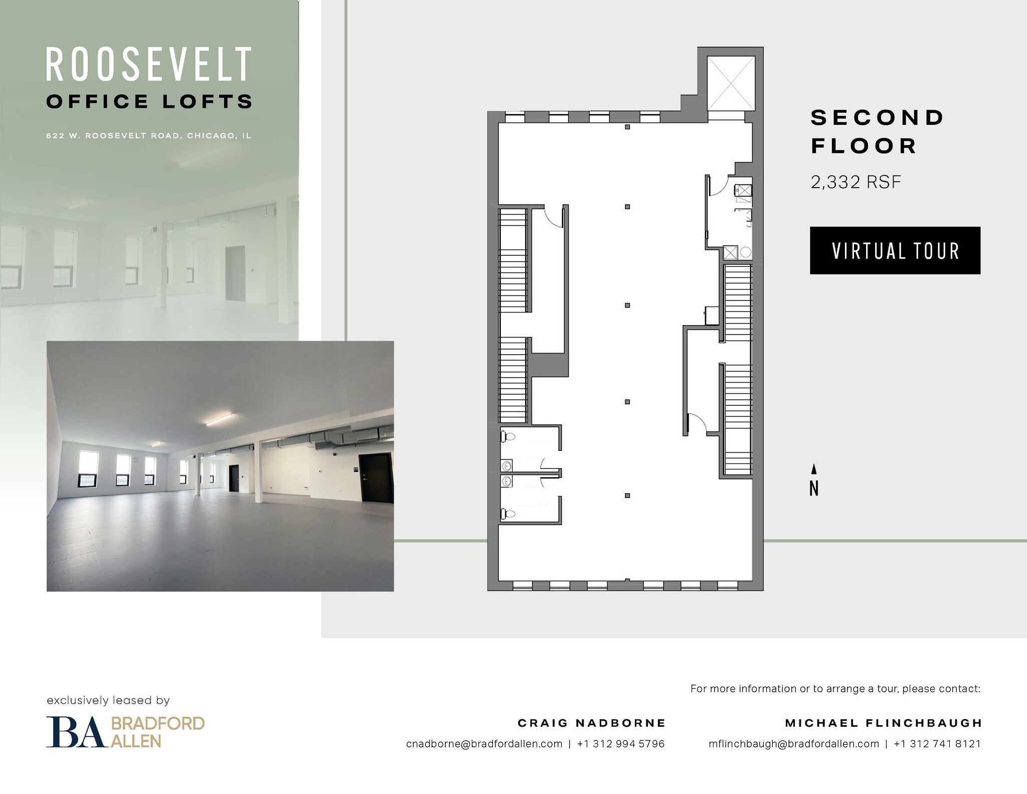 622 W Roosevelt Rd, Chicago, IL to rent Floor Plan- Image 1 of 2