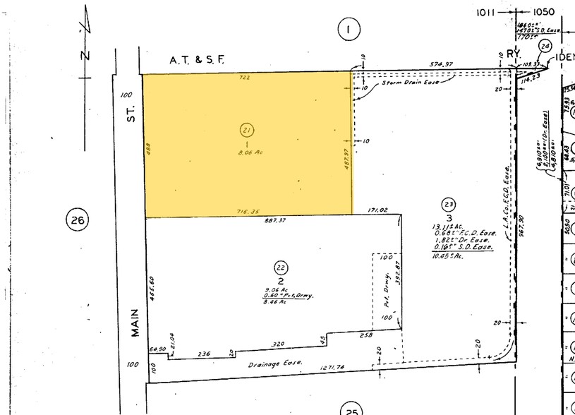 24424 S Main St, Carson, CA for rent - Plat Map - Image 2 of 8