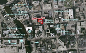 757-765 N Broadway, Milwaukee, WI for rent Aerial- Image 1 of 2