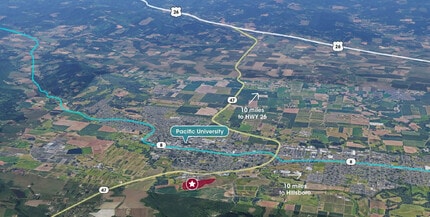 600 Elm St, Forest Grove, OR - AERIAL map view - Image1