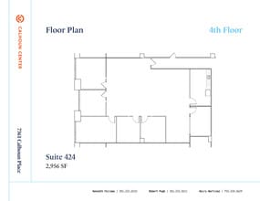 7361 Calhoun Pl, Rockville, MD for rent Typical Floor Plan- Image 1 of 1