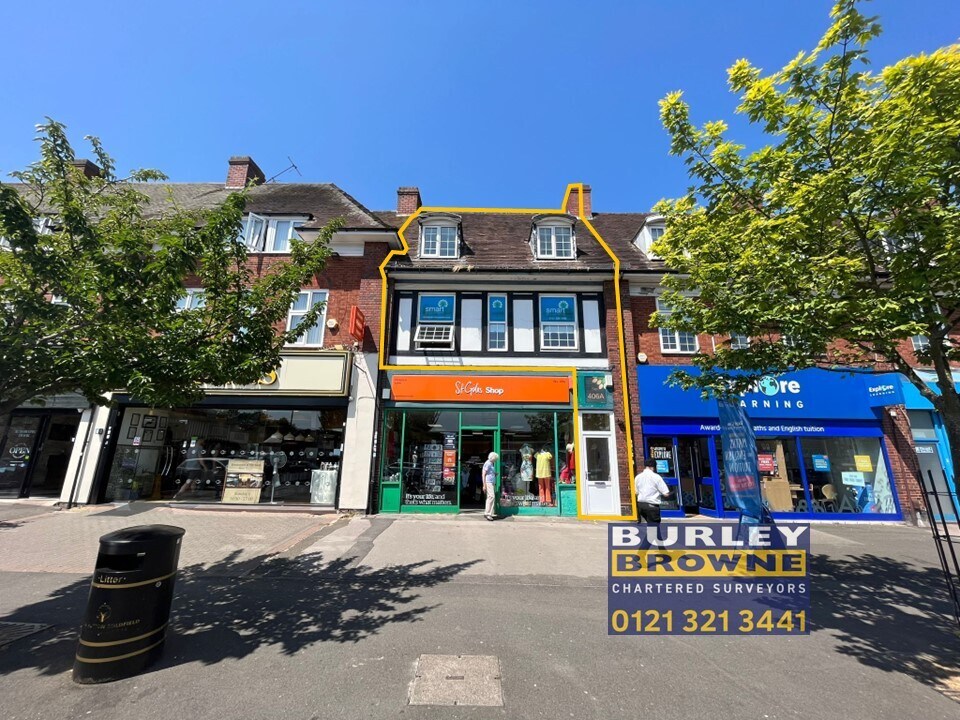 406-406A Birmingham Rd, Sutton Coldfield for sale Building Photo- Image 1 of 1