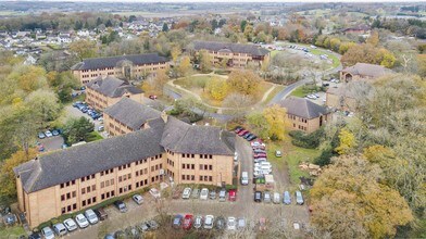 Malmesbury Rd, Chippenham, WIL - aerial  map view