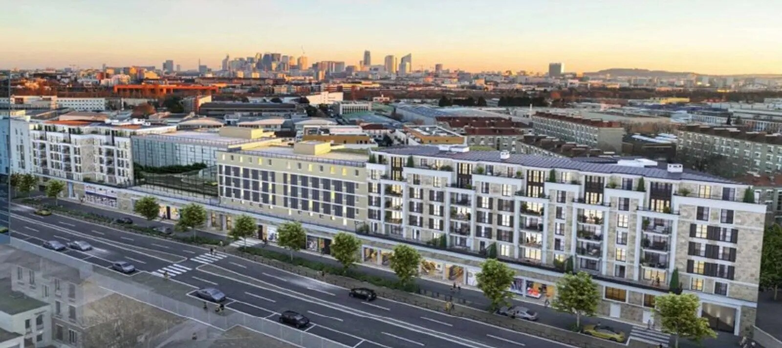 31-45 Rue Emile Zola, Bezons to rent Aerial- Image 1 of 2