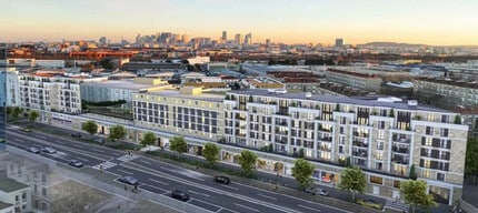 31-45 Rue Emile Zola, Bezons, VDO - Aerial  map view