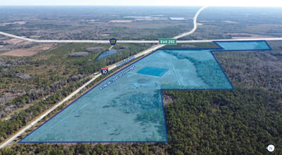 I-10 & CR 137 Interchange - 202 Acres, Wellborn, FL for sale Aerial- Image 1 of 4