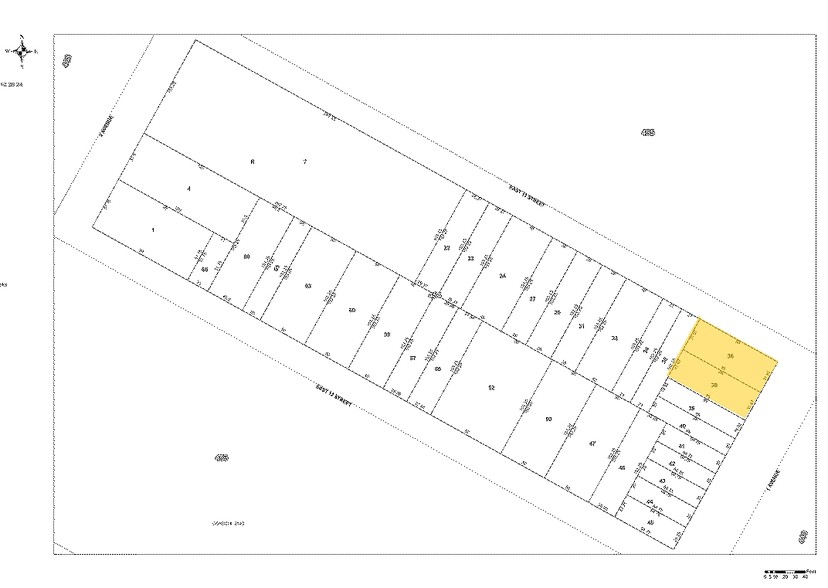 211-217 1st Ave, New York, NY for rent - Plat Map - Image 3 of 5