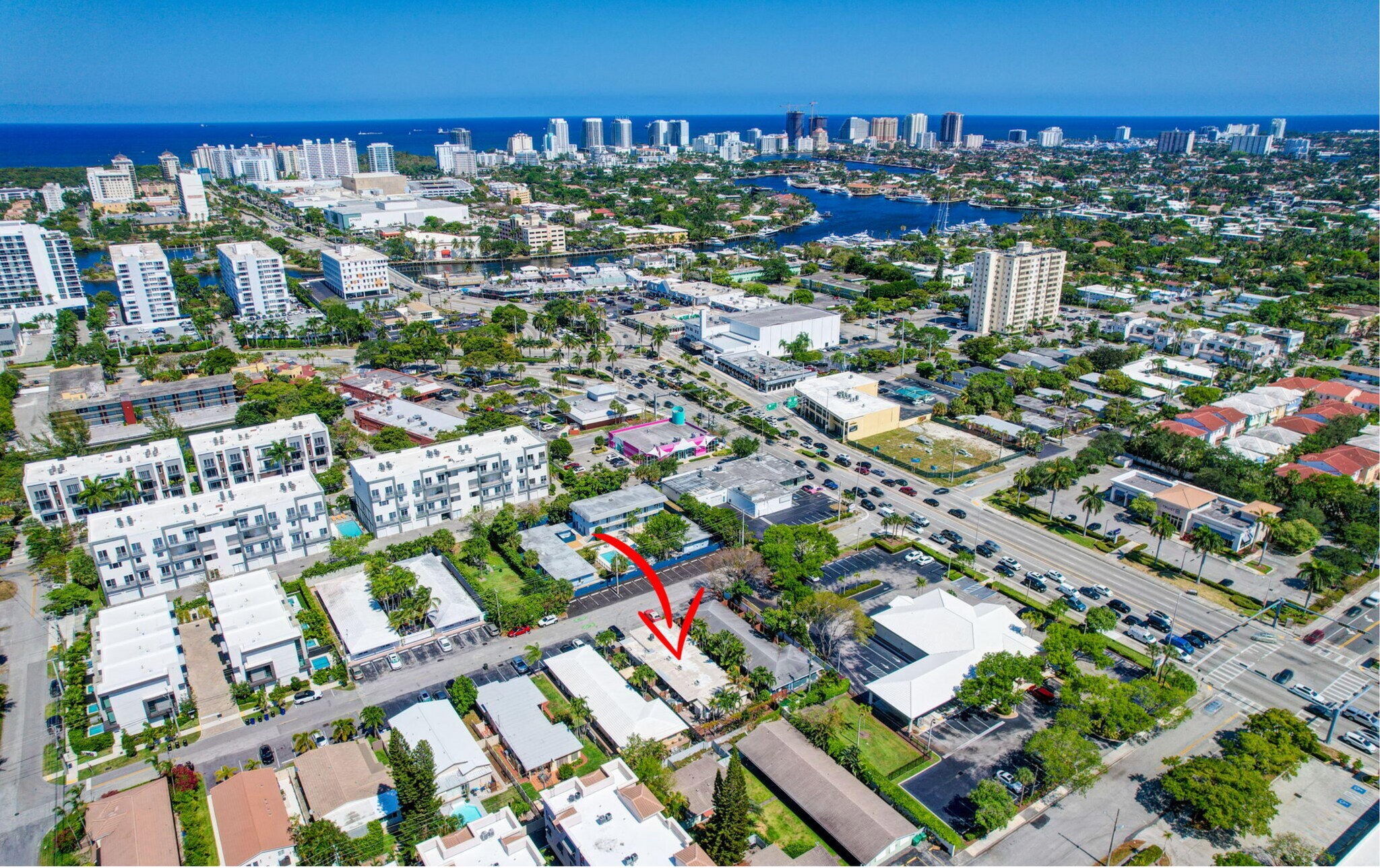 1021 N Victoria Park Rd, Fort Lauderdale, FL for sale Aerial- Image 1 of 1