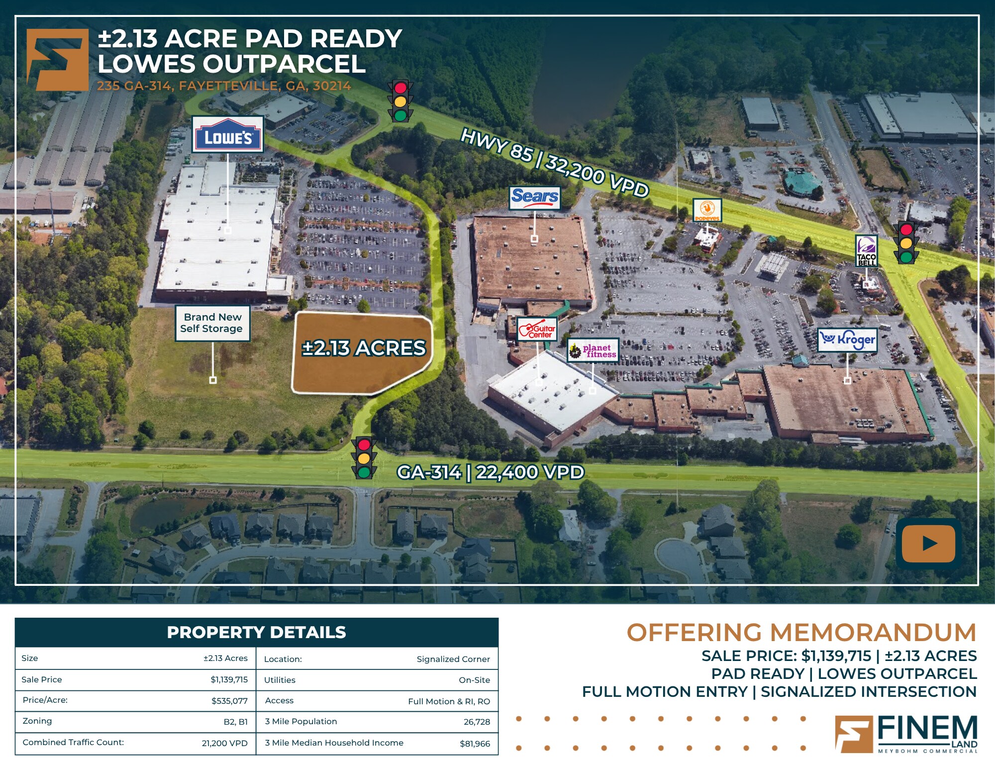 235 Georgia 314, Fayetteville, GA to rent Building Photo- Image 1 of 21