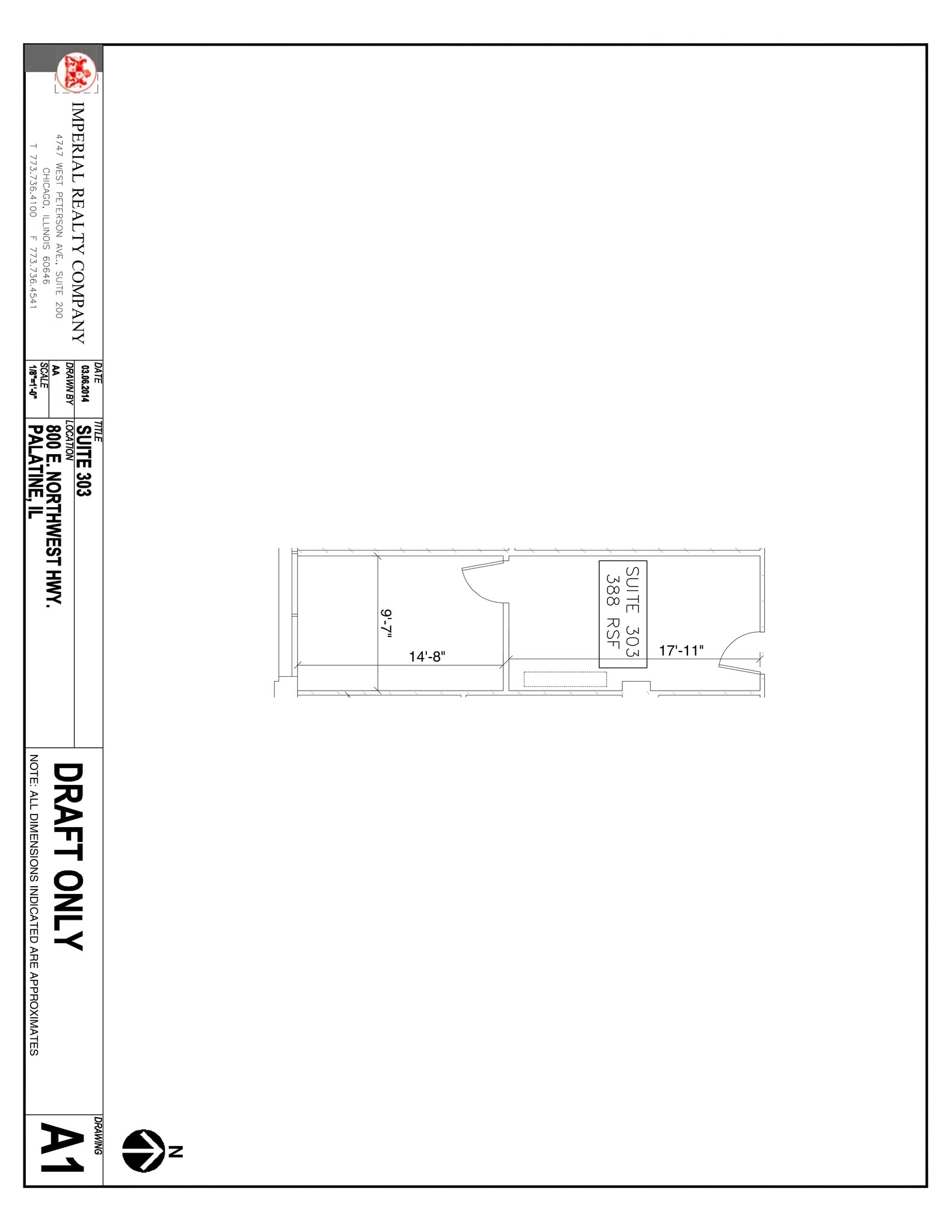 800 E Northwest Hwy, Palatine, IL to rent Site Plan- Image 1 of 1