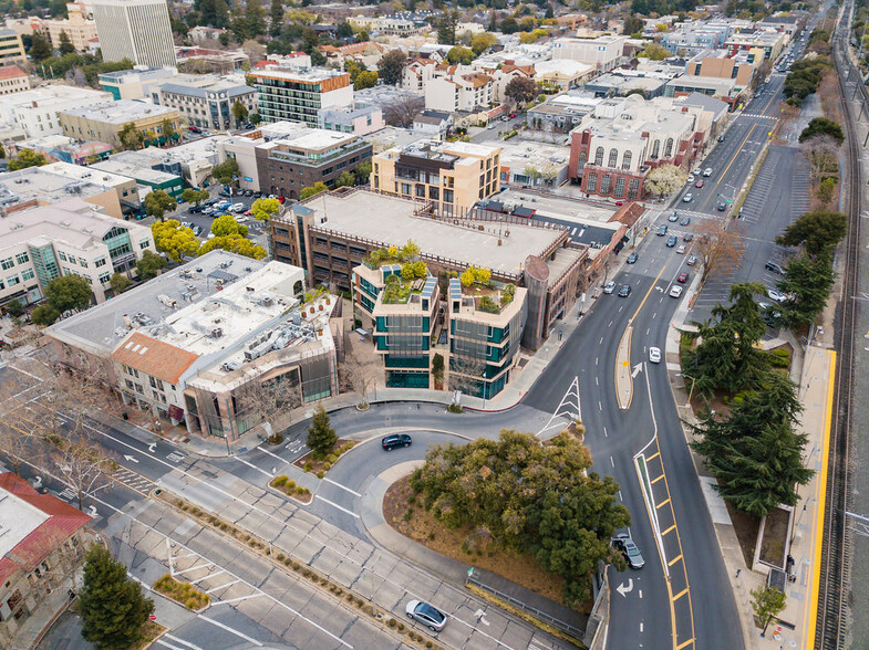 124 University Ave, Palo Alto, CA for rent - Aerial - Image 1 of 7