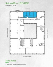 465 California St, San Francisco, CA for rent Floor Plan- Image 1 of 1