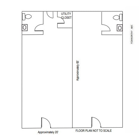 2951-2997 Union Ave, San Jose, CA to rent Floor Plan- Image 1 of 1