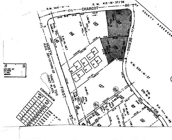 150-180 Charcot Ave, San Jose, CA for rent - Plat Map - Image 2 of 5