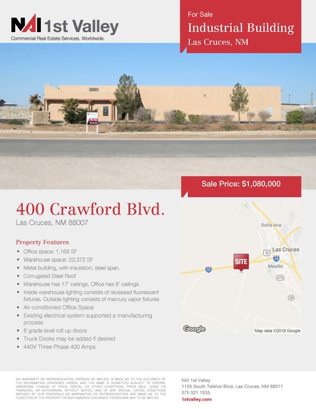 400 Crawford Blvd, Las Cruces, NM for sale - Other - Image 1 of 1