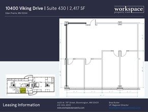 10400 Viking Dr, Eden Prairie, MN for rent Floor Plan- Image 2 of 2