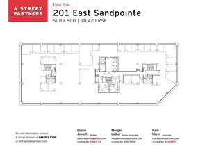 200 E Sandpointe Ave, Santa Ana, CA for rent Site Plan- Image 1 of 1