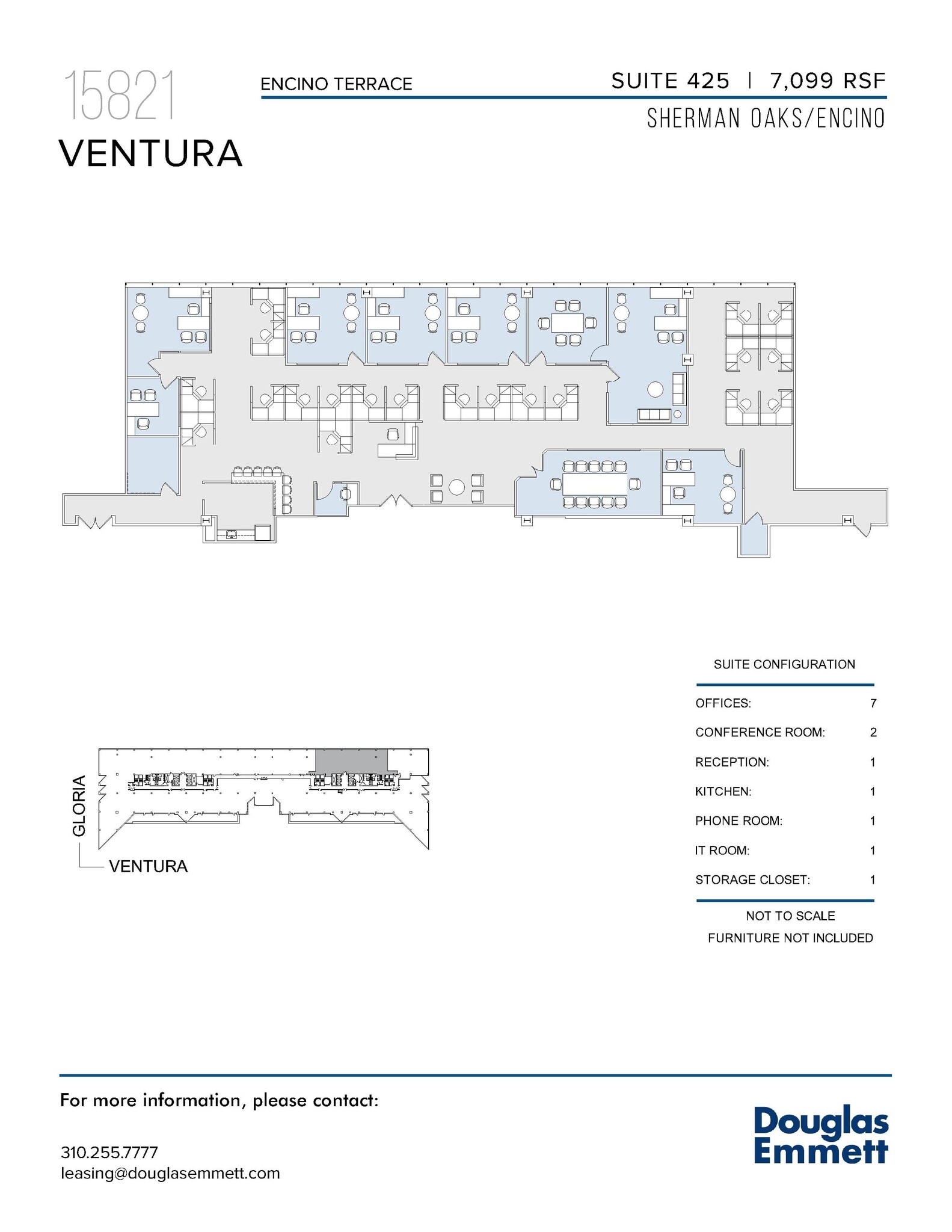 15821 Ventura Blvd, Encino, CA to rent Floor Plan- Image 1 of 1