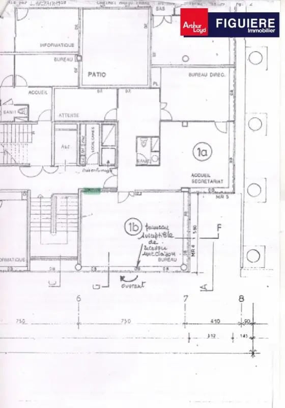 9 Bis Place John Rewald, Aix-en-Provence to rent Floor Plan- Image 1 of 6