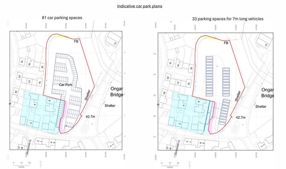 The Borough, Ongar to rent - Site Plan - Image 2 of 6