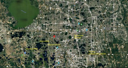 2295 S Hiawassee Rd, Orlando, FL - aerial  map view