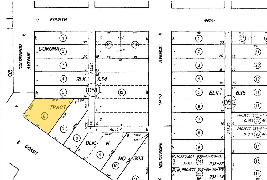 2800 Pacific Coast Hwy, Corona Del Mar, CA for rent - Plat Map - Image 2 of 5