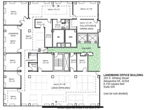 205 S Whiting St, Alexandria, VA to rent Floor Plan- Image 2 of 2
