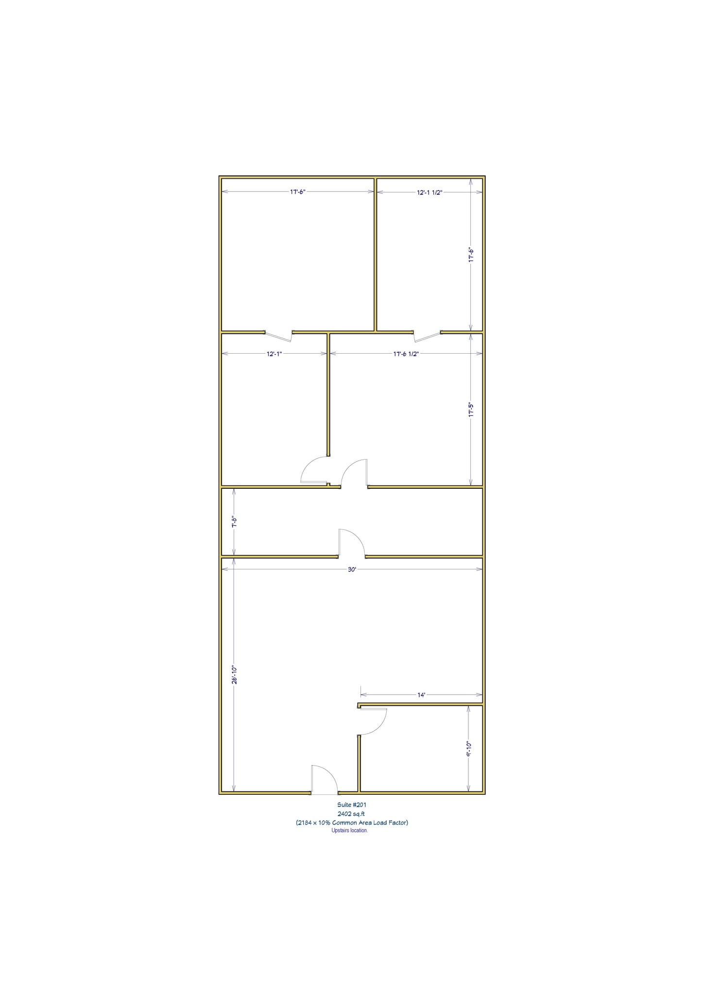 1399 Ygnacio Valley Rd, Walnut Creek, CA to rent Floor Plan- Image 1 of 1