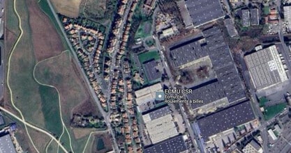 Louvres - Aerial map view