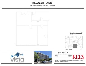 13740 Midway Rd, Farmers Branch, TX for rent Site Plan- Image 1 of 1