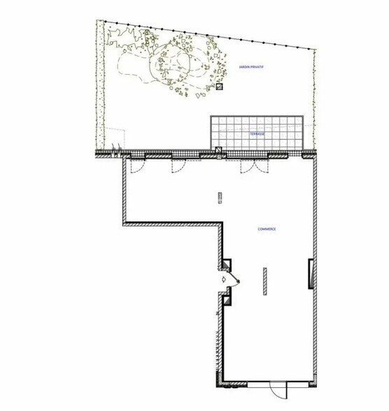 Retail in Dijon to rent - Floor Plan - Image 2 of 2