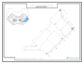 6201 College Blvd, Overland Park, KS for rent Floor Plan- Image 1 of 1