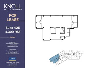 15400 Knoll Trail Dr, Dallas, TX for rent Floor Plan- Image 1 of 2