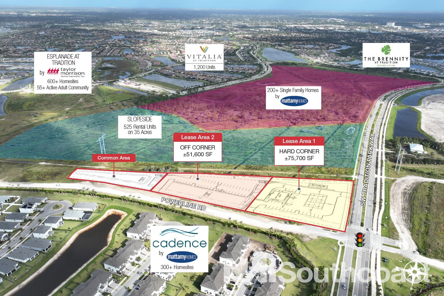 SW Tradition Pkwy & Powerline Rd, Port Saint Lucie, FL to rent Building Photo- Image 1 of 7